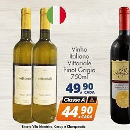 Delta Supermercados Vinho oferta