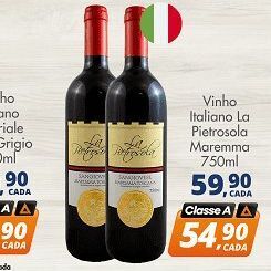 Delta Supermercados Vinho oferta