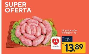 Coop Linguiça suina perdigão oferta