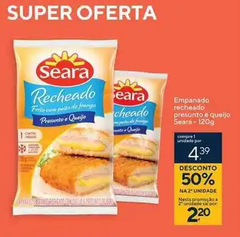 Coop Empanado recheado presunto e queijo seara oferta