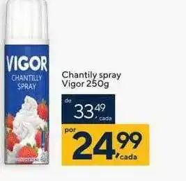 Coop Chantily spray vigor oferta