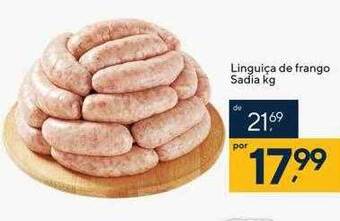 Coop Linguiça de frango sadia oferta