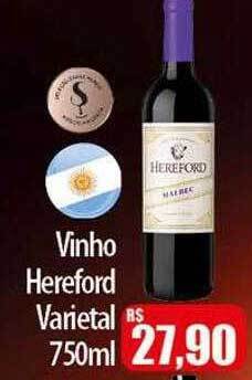 Proença Supermercados Vinho hereford varietal oferta