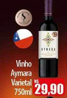 Proença Supermercados Vinho aymara varietal oferta