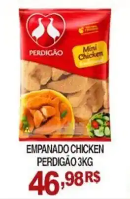 Mercadão Atacadista Empanado Chicken perdigao 3kg oferta