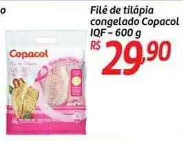 Comper Filé de tilápia congelado copacol iqf oferta