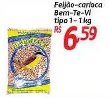 Feijão-carioca bem-te-vi tipo 1