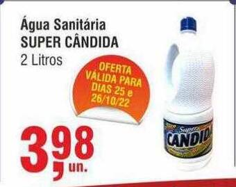 Higa Atacado Água sanitária super cândida oferta