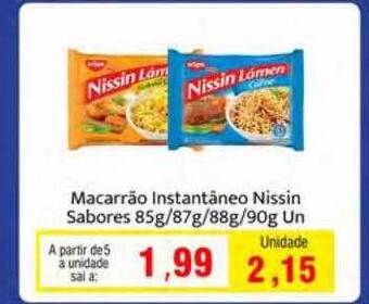 Spani Atacadista Macarrão instantâneo nissin sabores oferta