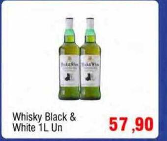 Spani Atacadista Whisky black & white oferta