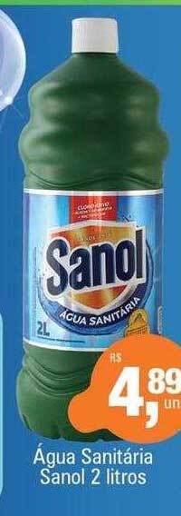 Supermercados Alvorada Água sanitária sanol oferta