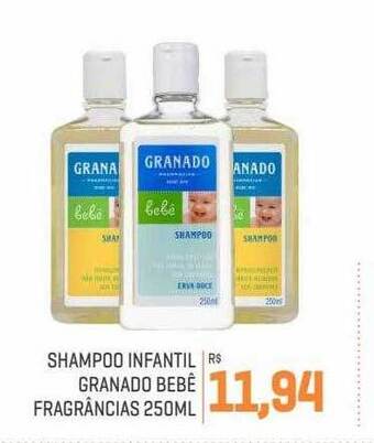 Cidade Supermercados Shampoo infantil granado bebê fragrâncias oferta