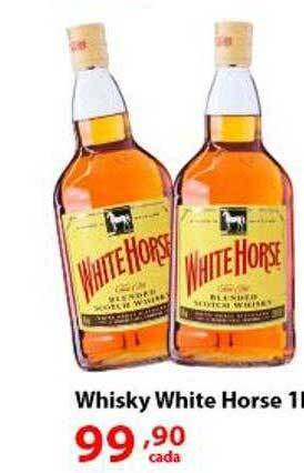 Supermercados Tischler Whisky white horse oferta