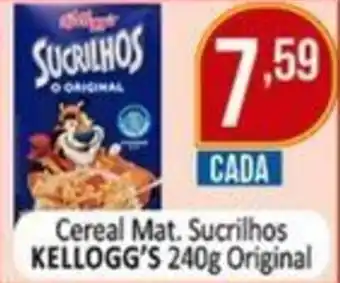 Cereal Mat. Sucrilhos Kellogg's 240g original