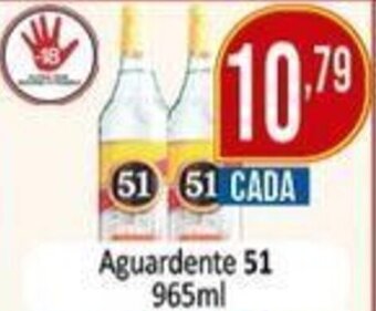 Aguardente 51 965ml
