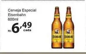 Super Luna Cerveja Especial Eisenbahn 600ml oferta