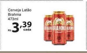 Super Luna Cerveja Latão Brahma 473ml oferta