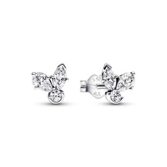 Pandora Brincos petite riqueza botanica brilhante oferta