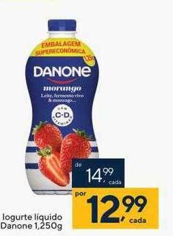 Coop Iogurte liquido danone oferta