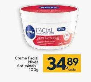 Coop Creme facial nivea antissinais oferta
