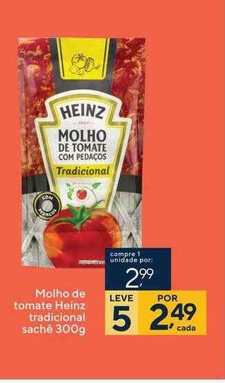 Coop Molho de tomate heinz tradicional oferta