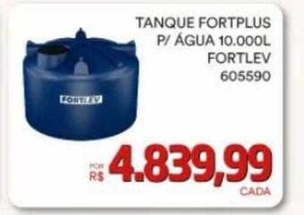 Tanque fortplus p água 10.000l fortlev