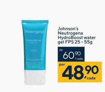 Drogaria Coop Johnson's neutrogena hydroboost water gel fps 25 oferta