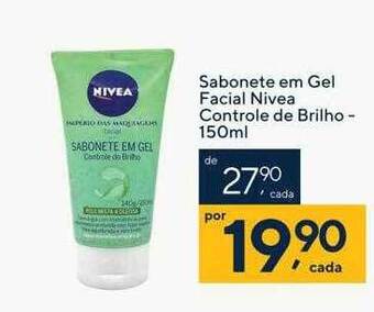 Drogaria Coop Sabonete em gel facial nivea controle de brilho oferta