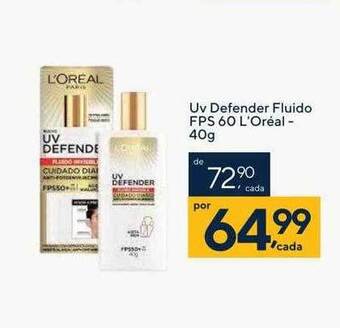 Drogaria Coop Uv defender fluido fps 60 l'oréal oferta