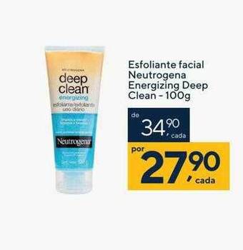 Drogaria Coop Esfoliante facial neutrogena energizing deep clean oferta