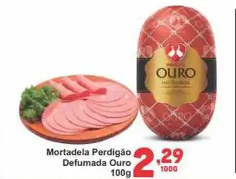 Rede Super Compras Mortadela perdigão defumada ouro oferta