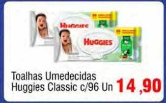 Spani Atacadista Toalhas umedecidas huggies classic oferta