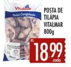 Supermercados Avenida Posta de tilápia vitalmar oferta