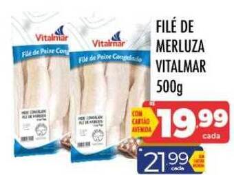 Supermercados Avenida Filé de merluza vitalmar oferta