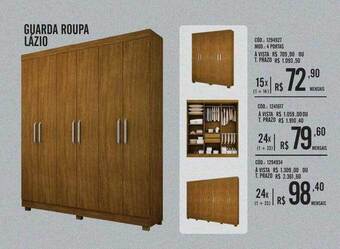 Zema Guarda roupa lázio oferta