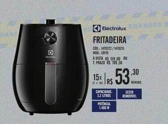 Zema Electrolux fritadeira oferta