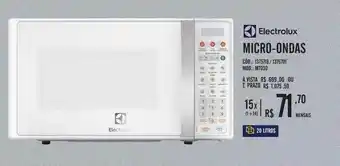 Zema Electrolux micro-ondas oferta