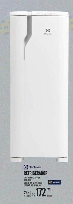 Zema Electrolux refrigerador oferta