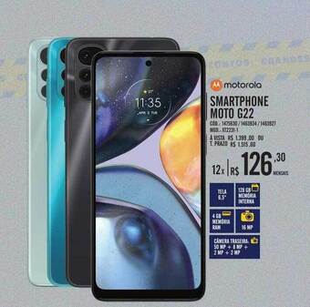 Zema Motorola smartphone moto g22 oferta