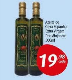 Supermercados Intercontinental Azeite de oliva espanhol extra virgem don alejandro oferta