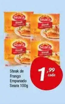 Supermercados Intercontinental Steak de frango empanado seara oferta