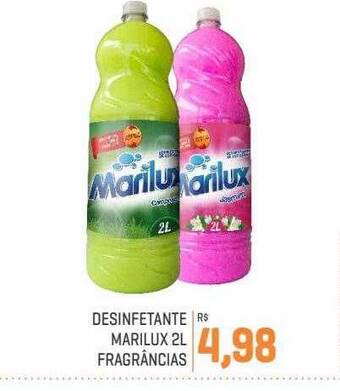 Desinfetante marilux fragrâncias