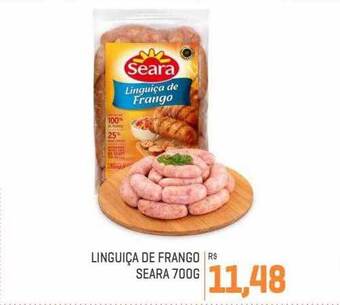 Cidade Supermercados Linguiça de frango seara oferta