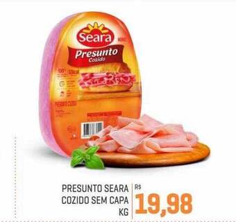 Cidade Supermercados Presunto seara cozido sem capa kg oferta