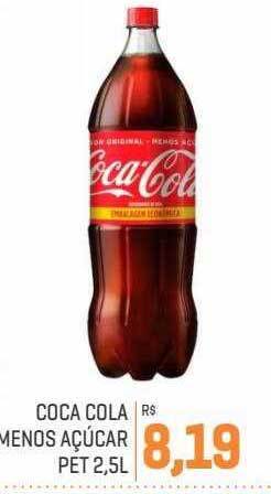 Cidade Supermercados Coca cola menos açucar oferta