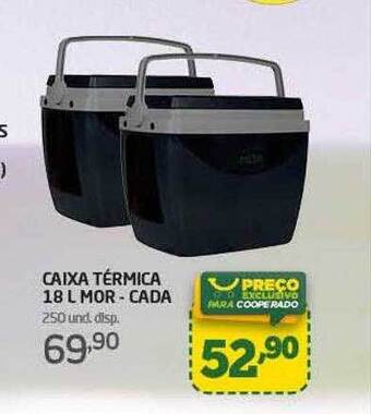 Caixa térmica mor - cada