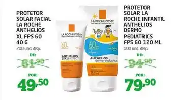 Cooper Protetor solar facial la roche anthelios xl fps 60 protetor solar la roche infantil anthelios dermo pediatricks fps 60 oferta