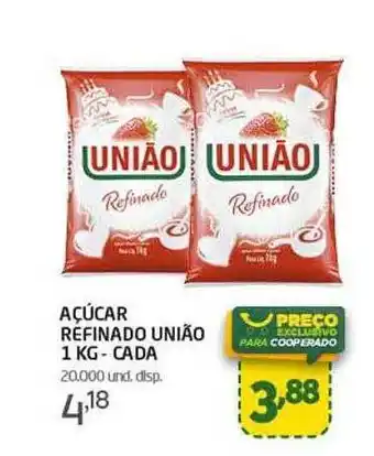 Cooper Açúcar refinado união - cada oferta
