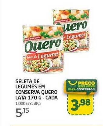 Cooper Seleta de legumes em conserva quero oferta