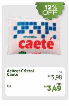 Açúcar cristal caeté
